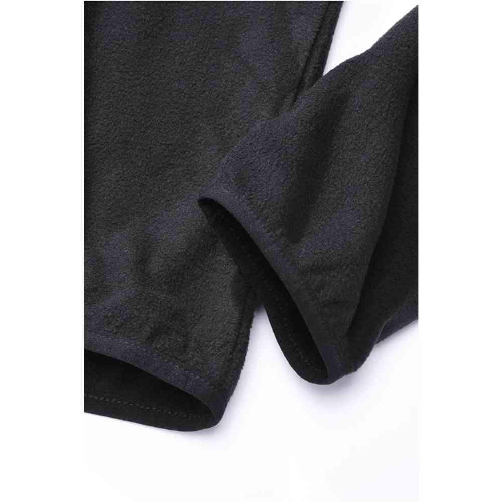 Brandit - Fleece Troyer Top à manches longues - Noir